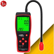 Sevgift AS8800C Yanıcı Gaz Kaçak Dedektörü | Ppm ve %lel Gaz Ölçüm Cihazı | Sesli ve Işıklı Alarm