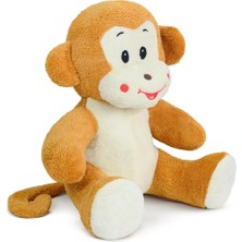 Aesco Ofis Hediyesi Eşek 20-25 cm Figürlü Pelüş Ayıcık, 20 cm Teddy Bear,sevgiliye Hediye,ayı Teddy,peluş Ayıcık,plush Toys, (Maymun)