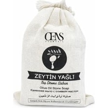 Aesco Zeytin Yağlı Taş Dövme El Yapımı Sabun, Doğal Zeytin Yağlı, Vücut Temizliği, 120G