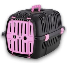 Aesco Kedi & Küçük Irk Köpek Taşıma Çantası Sepeti Kafesi – Ön Açılır Kapılı, Hava Delikli, 6 kg Kapasiteli, 48X32X33 cm - VN11002