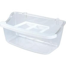 Aesco Kuş Yemlikleri, 10 cm Izgaralı Lık, Şeffaf x 36 Adet