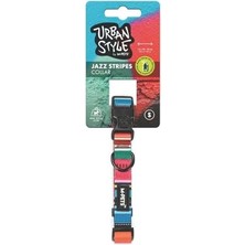 Aesco Urban Style Jazz Strıpes Boyun Tasması (S)