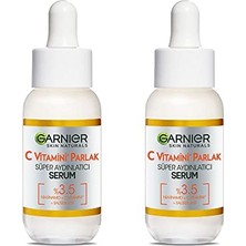 Aesco Garnier 2'li C Vitamini Parlak Süper Aydınlatıcı Serum Seti
