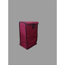 Orvessa Bordo Renkli Pazar Arabası Çantası ile Şık Taşıma