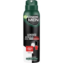 Aesco Garnier Men Lekesiz Koruma Sprey Deodorant