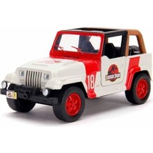 Aesco 1:32 Jeep Wrangler Model Araba - Jurassic World