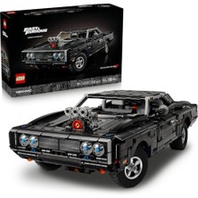 Aesco LEGO Technic Fast And Furious Dodge Charger R/t Araba 42231 | Yetişkinler Için V8 Motor Içeren Koleksiyonluk Dekoratif Model Yapım Seti, Filmin Hayranları Için Hediye Fikri (1516 Parça)