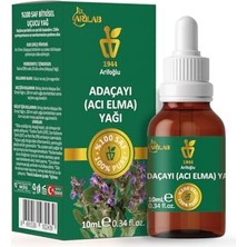 Aesco Arifoğlu Acı Elma Yağı 10ML%100 Saf Arlab Bitter Apple Oil Pure Salvia Officinalis Oil