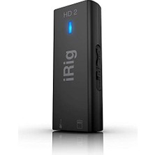 Aesco Irig Hd 2 - Gitar Için Arayüz, 96 Khz 24 Bit A/d Dönüştürme, Üstün Ses Kalitesi, Kompakt, Profesyonel Ses, Fx ve Thru Ayarı