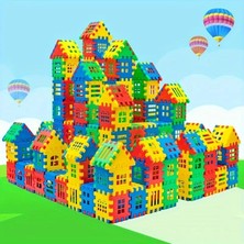 Aesco Puzzle City 3D Yapı ve Tasarım Blokları Eğitici Oyuncak (Eğitici Oyuncak, Adet, 64)
