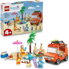 Aesco LEGO Bluey: Bluey’nin Ailece Plaj Gezisi 11202-4 Yaş ve Üzeri Plaj Seven Çocuklar Için Yaratıcı Oyuncak Yapım Seti, Doğum Günü Hediyesi Fikri (133 Parça)