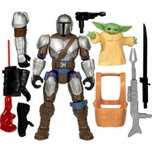 Aesco Mixmashers Star Wars™ Mandalorian ve Grogu Özel Karıştır ve Birleştir Deluxe Aksiyon Figürü Seti ve Aksesuarları