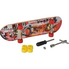 Aesco Simba 103306083 Parmak Kaykayı, 6 Farklı Kaykaydan Sadece 1 Ürün Gönderilir, 9 Cm, Stres Önleyici, Parmak Scooter’ı, Aksesuarlı, 5 Yaş ve Üzeri