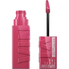 Aesco Maybellıne Super Stay Vinyl Ink Uzun Süre Kalıcı Likit Parlak Ruj 20 Coy
