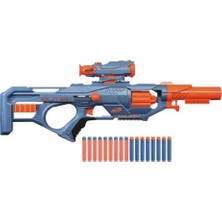 Aesco Hasbro  Elite 2.0 Eaglepoint Rd-8 Atıcı 8 Dart Tamburu, Çıkarılabilir Nişan Dürbünü ve Namlu, 16  Dart, Sürgü Hareketi