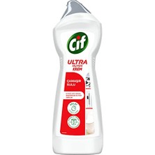 Aesco Cif Ultra Hijyen Krem Yüzey Temizleyici Çamaşır Sulu Katkılı Leke Çıkarıcı Yağ Çözücü 675 ml