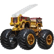 Aesco Hot Wheels Monster Trucks Bigfoot Trophy Şampiyonları Tekli Arabalar JDV96 - JDV97 Bigfoot