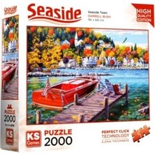 Aesco 2000 Parça Balıklı Göl Puzzle