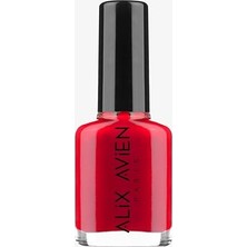 Aesco Alıx Avıen Limited Edition Işıltılı Kırmızı Oje - Pigmentli Uzun Süreli Kalıcı Hızlı Kuruma-Nail Lacquer No:5