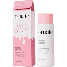 Aesco Ornate Yoğun Nemlendirici Vücut Sütü Losyonu Tüy Azaltıcı, Onarıcı 4d Hyaluronik Asit 250 ml Vegan