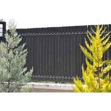 Aesco Bahçe Çiti Kaplama Bahçe Çiti Seperatörü Euro Panel Tel Kaplama 3D Model Antrasit (0.75M)