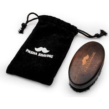 Aesco Sandal Ağacı Sakal & Bıyık TARAĞI,%100 Doğal Sandal Ağacı, Statik Elektriği Önler, Keseli Şık ve Taşınabilir (Doğal Sakal Fırçası)