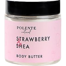 Aesco - Çilek & Shea Body Butter/yoğun Vücut Nemlendiricisi (100 Ml)