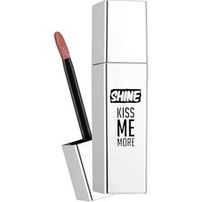 Aesco Kalıcı Parlak Likit Ruj (Sütlü Kahve) - Shine Kiss Me More Lls - 009 Coffee & Talk - 8682536083836
