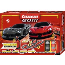 Aesco Carrera Go Ferrari Süper Araba Gücü Kablosuz