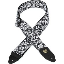 Aesco Ernie Ball Jacquard Weave Gitar Askısı Kalıbı: Tribal Gümüş