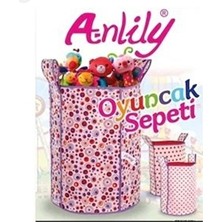 Orvessa Desenli Oyuncak Sepeti, Katlanabilir ve Pratik Saklama Çözümü
