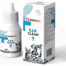 Aesco Supravet Ear Clean Kedi Köpek Kulak Temizleme Solüsyonu 50 ml