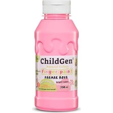 Aesco Süper Yıkanabilir Parmak Boya 350ML - Pembe