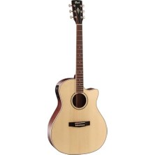 Aesco Cort Gamedxop Elektro Akustik Gitar