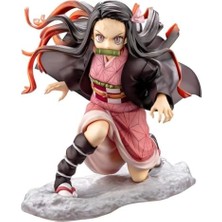 Aesco Demon Slayer Kimetsu No Yaiba Nezuko Kamado Fighting Version Aksiyon Figürü 17 cm