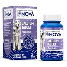 Aesco Nova Premium Calcium 75 Tablet (Kemik ve Diş Sağlığı Destekleyici) Köpek Vitamini