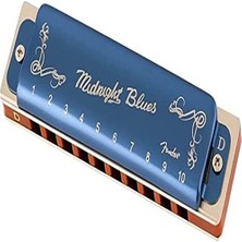 Aesco ® Mıdnıght Blues Harmonıca Harmonica Diatonic 10 Hole Tuning D Blue Limited Edition