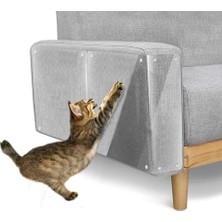 Odea Dflllo Kedi Tırmalama Karşıtı Mobilya Koruyucu - Evcil Hayvanlardan Kanepe Koruyucuları - 12'li Paket Kedi Tırmalama Caydırıcı Eğitim Bandı - Kedilerden Kanepe Tırmalama Koruyucuları - Kediler Için