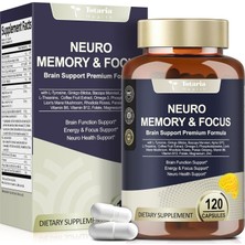 Totaria 25 In 1 Brain Supplements For Memory And Focus & Neuro Health - 120 Capsules