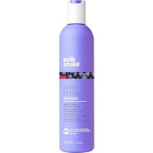 Aesco Milk Shake Silver Shine Beyaz Gri ve Platin Saçlar Için Sülfatsız Mor Tonlama Şampuanı 300ML