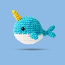 Aesco Balina Amigurumi Tığ Kiti - Pratik Örgü Ip