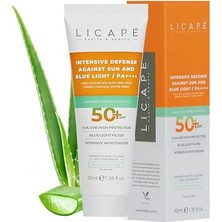 Aesco Licape Yağlı Ciltler Için Aloe Vera Özlü Yüksek Korumalı Güneş Kremi 40ML