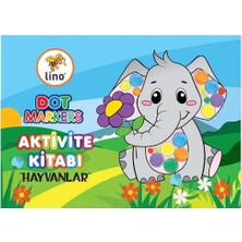 Aesco Dot Markers Boyama Kitabı Hayvanlar