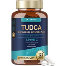 Totaria Tudca (Tauroursodeoxycholic Acid) Bile Salts - New Design - Gallbladder Cleanse & Repair -  1200MG - 120 Capsules