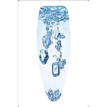 Vaelmont Blue Ice Ütü Masası Kılıfı 50X135 cm Koruyucu Örtü Ütü Masası ve Aksesuarı