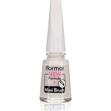 Aesco Klasik Parlak Bitişli Yüksek Pigmentli Oje -Nail Enamel- 400 Brıght Whıte New- 8682536035989