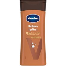 Aesco Vaseline Vücut Losyonu Kakao Işıltısı Parlaklığını Kaybetmiş ve Kuru Ciltler Için 200 ml