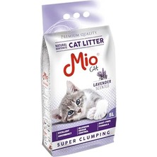 Aesco Kedi Kumu, 5 Lt. Lavanta Kokulu Bentonit, Ince