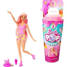 Aesco Barbie Pop Reveal Bebek Meyve Serisi Çilekli Limonatalı, 3 Yaş ve Üzeri