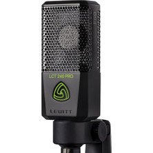 Aesco Xlr Kondansatörlü Mikrofon, Vokal Enstrüman Kayıtları ve Akış Için - Lct 240 Pro Profesyonel Kondansatör Kapsülü Mikrofon Tutucu ve Rüzgar Koruması - Ev Kaydı Için Mükemmel (Siyah)